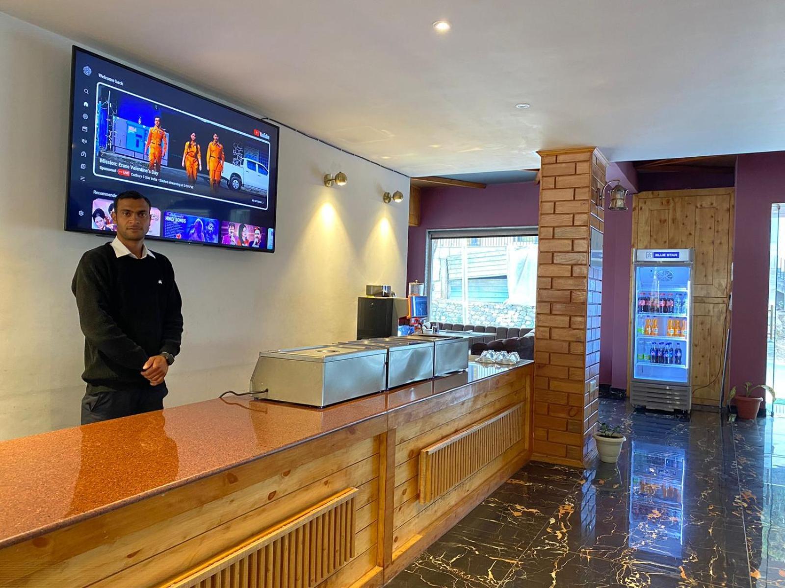 The Aesthetic Hotel & Restaurant Bhīm Tāl Exteriér fotografie